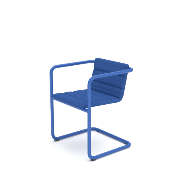 Polstret lounge stol, stol, frisvinger stol, frisvinger design, friis & Moltke